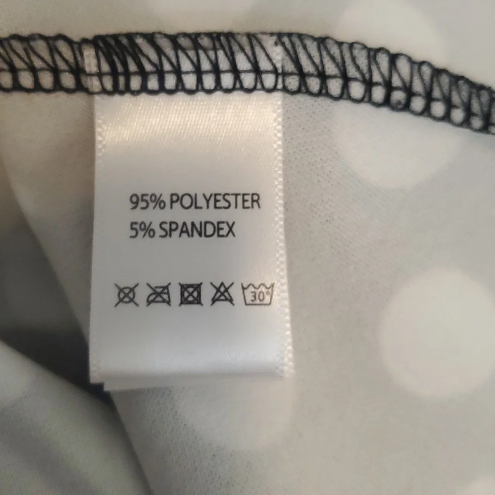 Pinup Fashion Polka Dot Dress 14W Sheer Top Swiss Dot - Picture 6 of 9